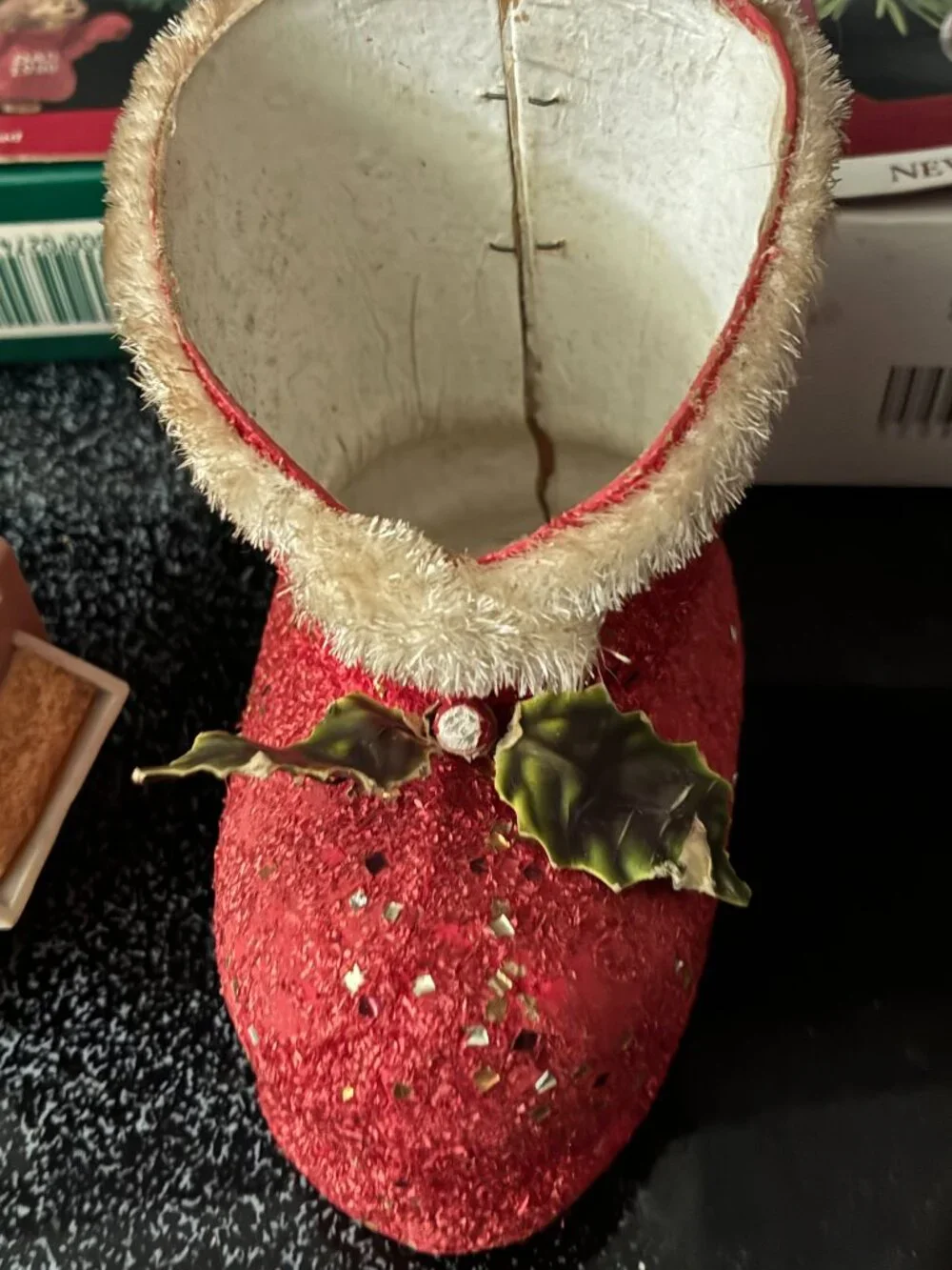 Group of Vintage Christmas Ornaments & Decorations